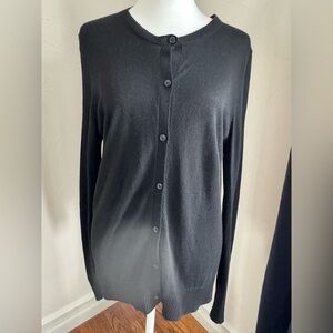 LOFT Black Women's Cardigan Sweater
